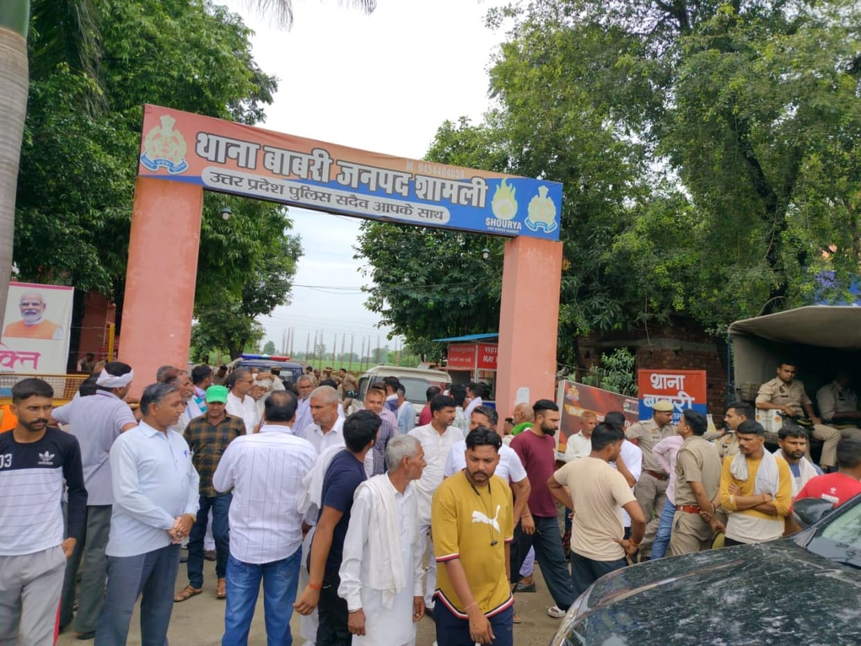 Five detained for burning effigy of Haryana CM, people created ruckus