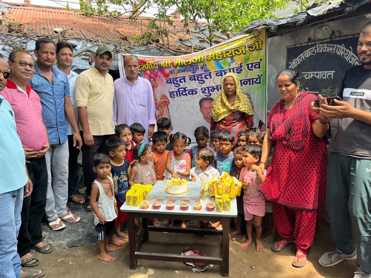 Celebrated the birthday of the founder of Hans Foundation