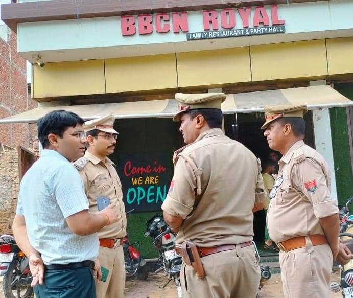 Team reached BBCN Royal restaurant, given instructions