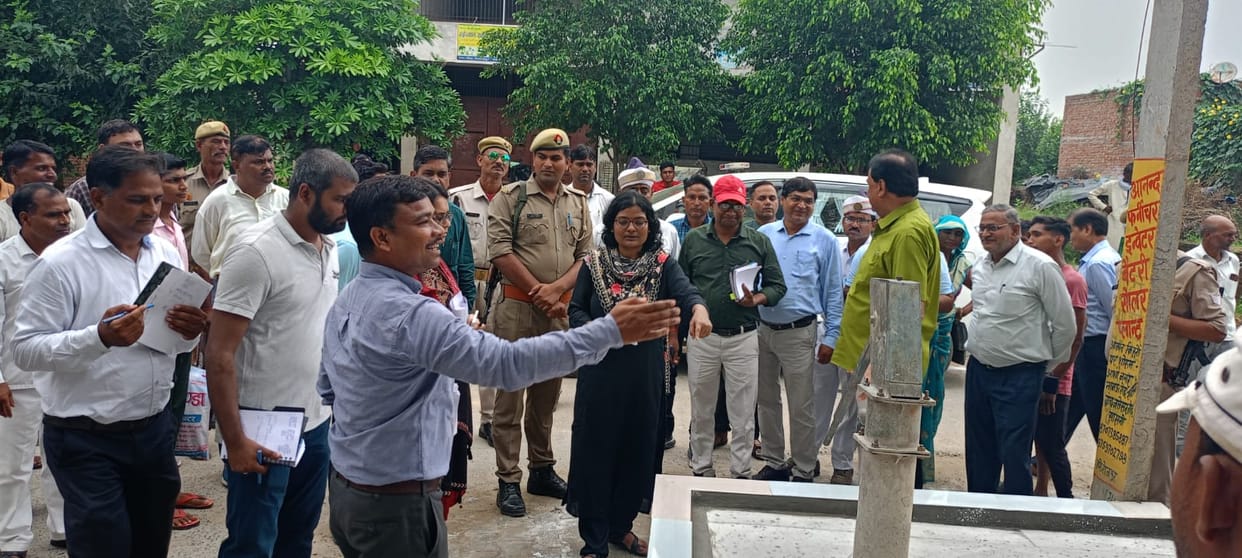 DM upset over the use of substandard bricks in construction work