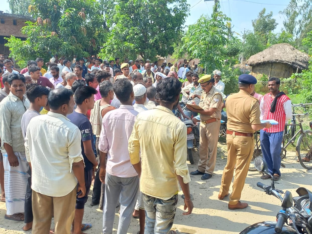 After killing the married woman, the dead body was thrown in the maiden