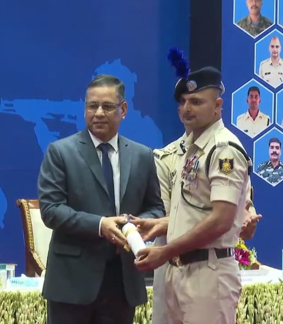 Sonu of Lajwana Khurd village got the gallantry award for the second time