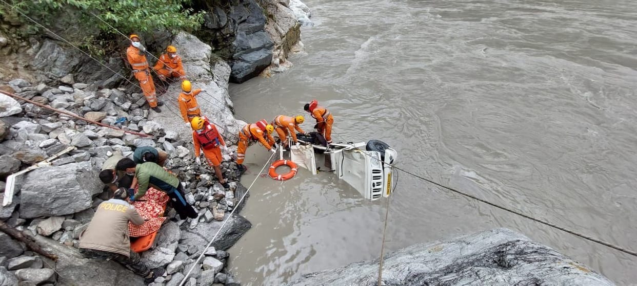 rampur news, three deadbody, found, from, satluj, kinnaur,