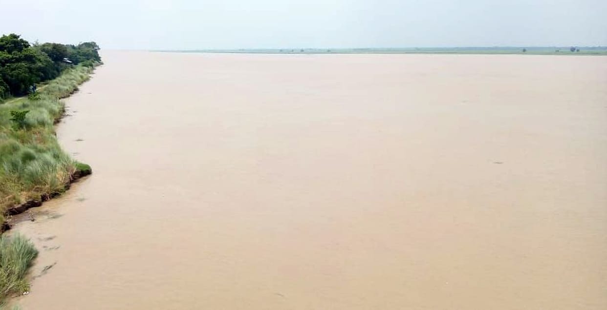Saryu's water level