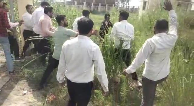 Uproar over beating the girl who came for court marriage