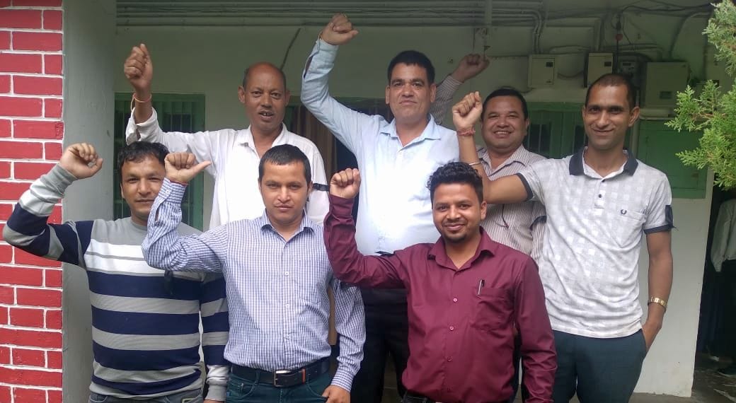 Lonivi workers boycotted work for two hours in Pithoragarh, Bedinag