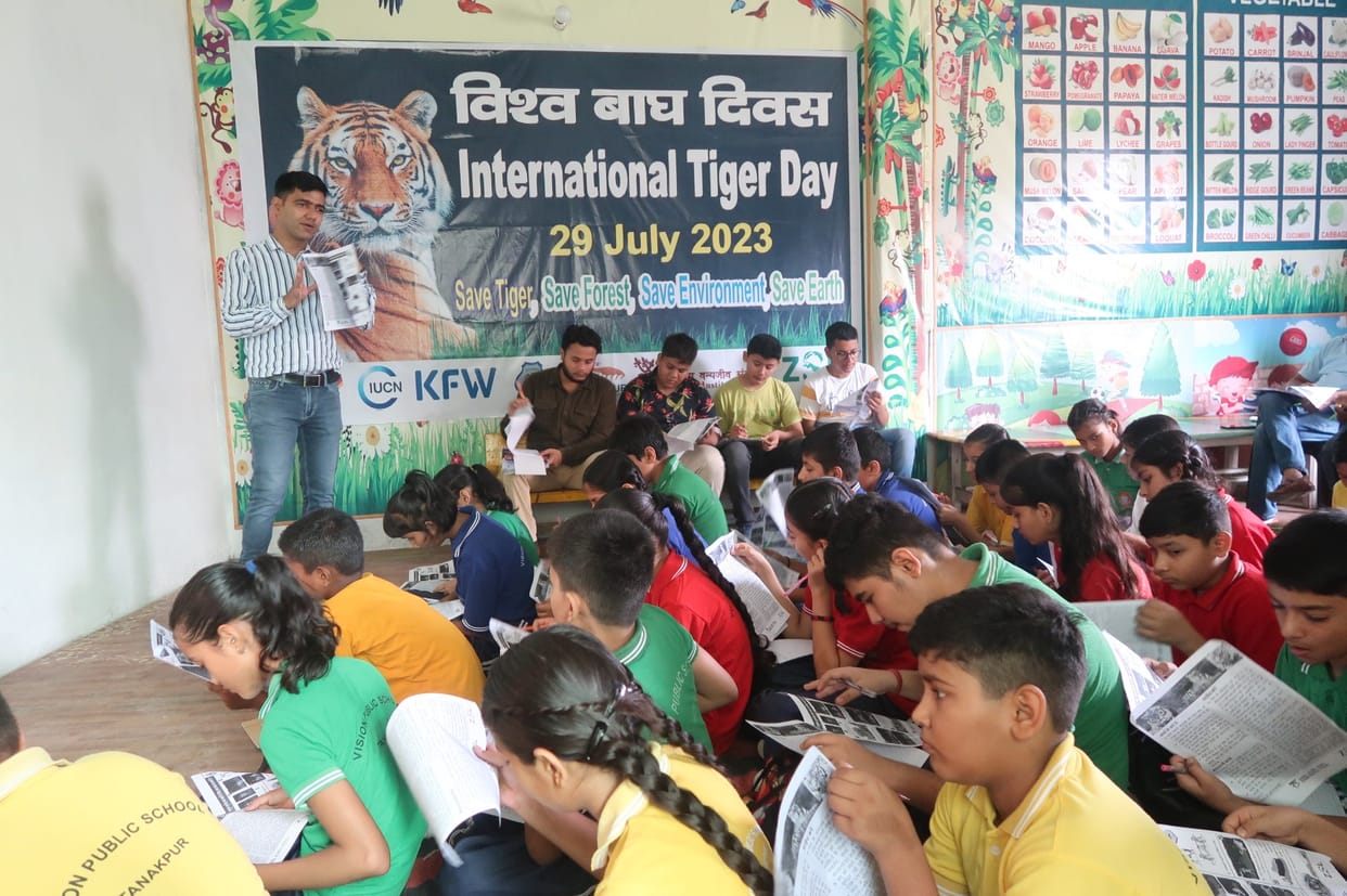 International Tiger Day: Wildlife Institute Dehradun started three days awareness campaign