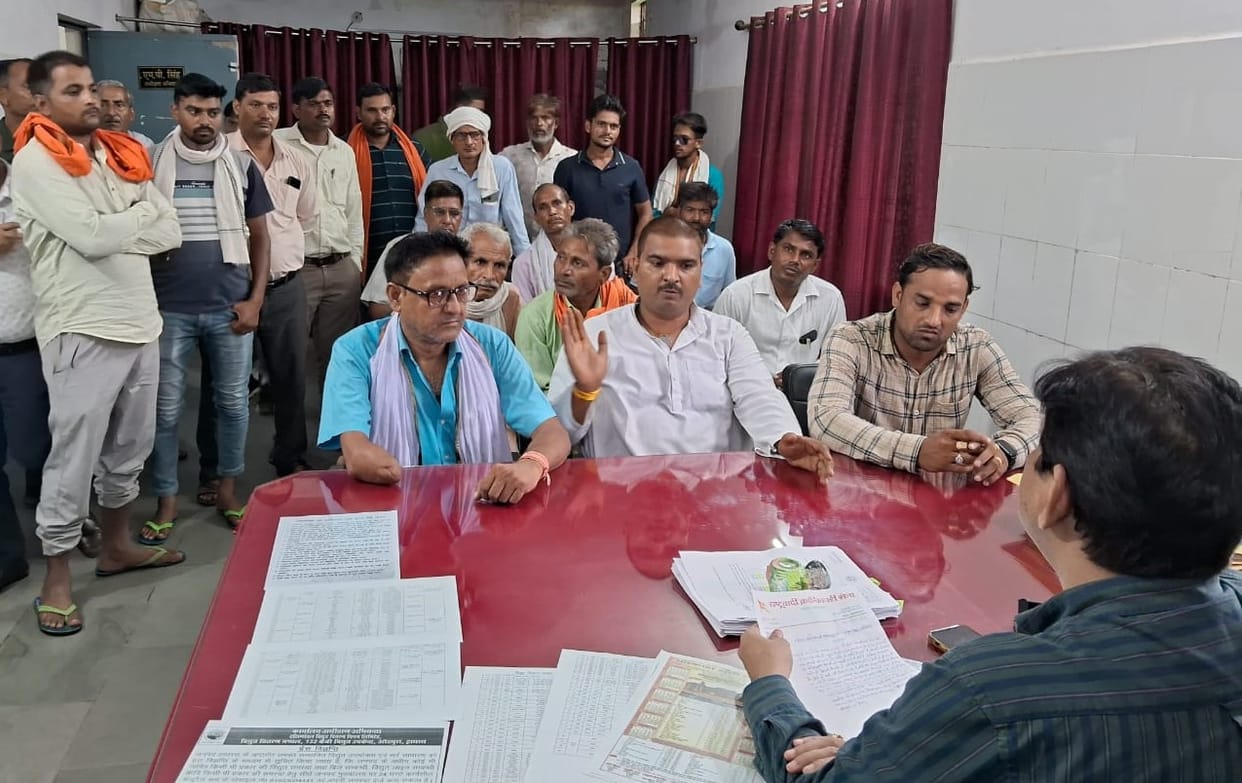Memorandum submitted regarding the problem of power cut in rural areas