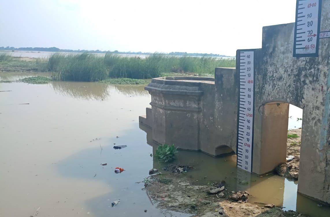 Rivers are in spate, there is drought in the fields
