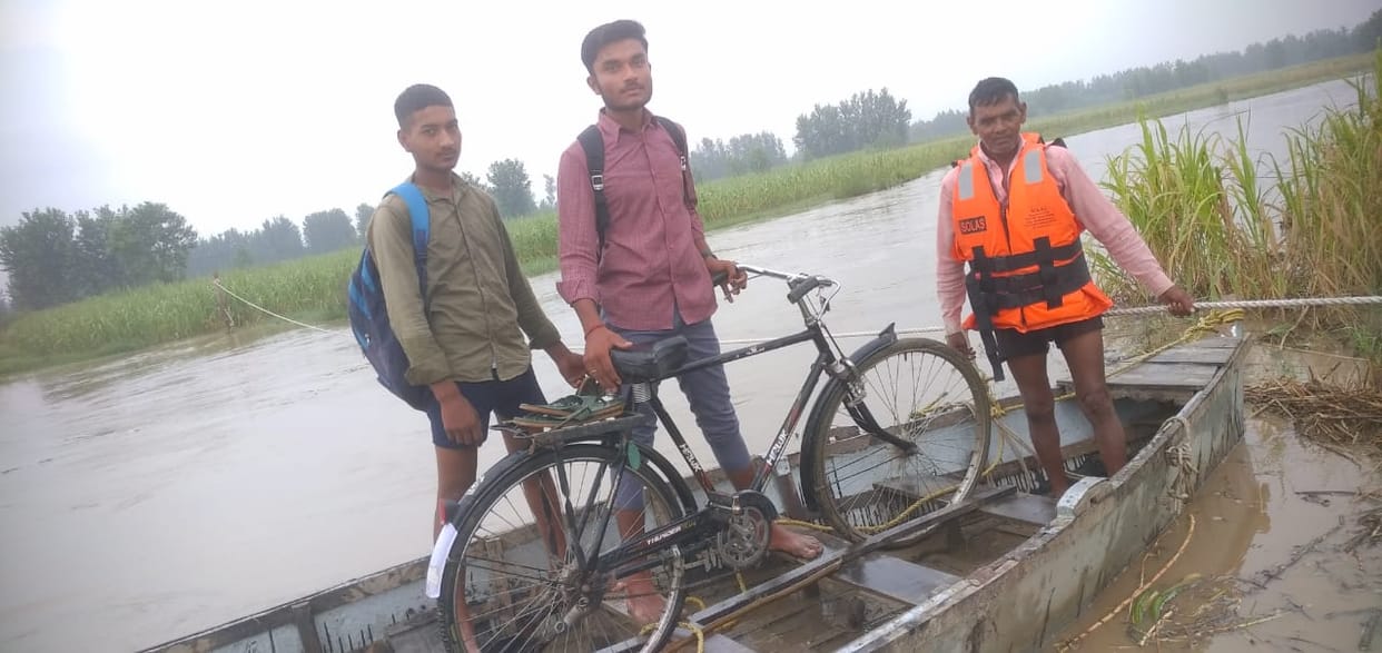 Water is not decreasing in Solani, crisis of employment along with fodder