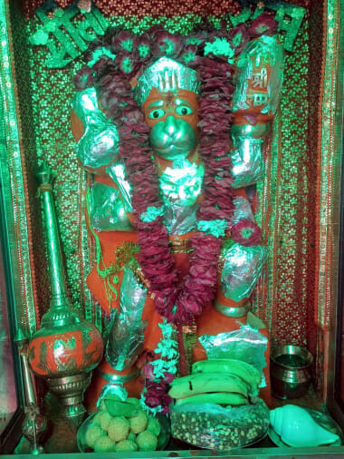 Devotees did grand decoration of Baba