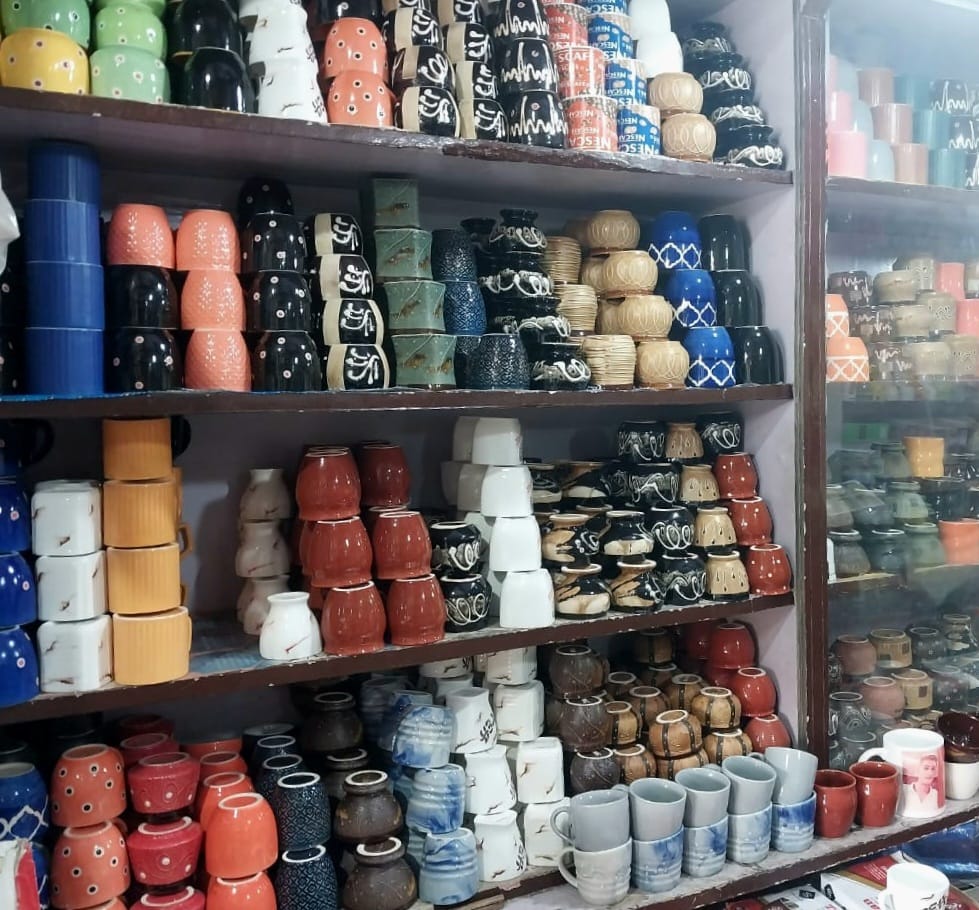 demand for Khurja crockery increased in the international market