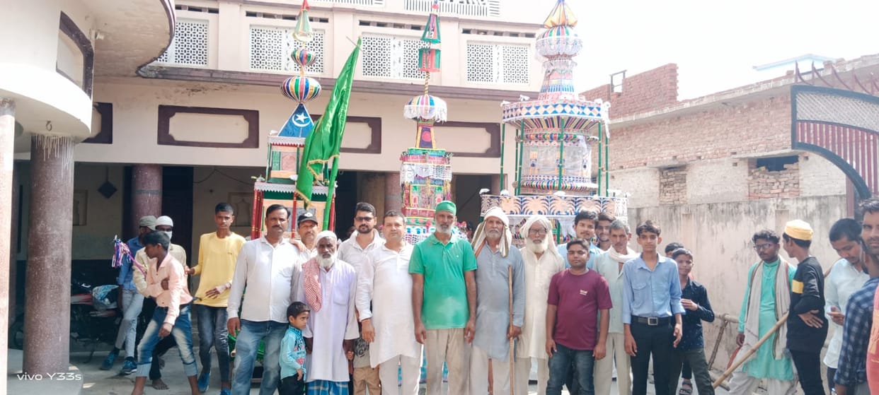 tajia celebration in hindu family