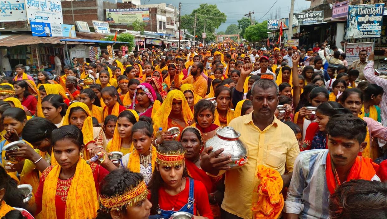 kalash yatra performed from surya mandir