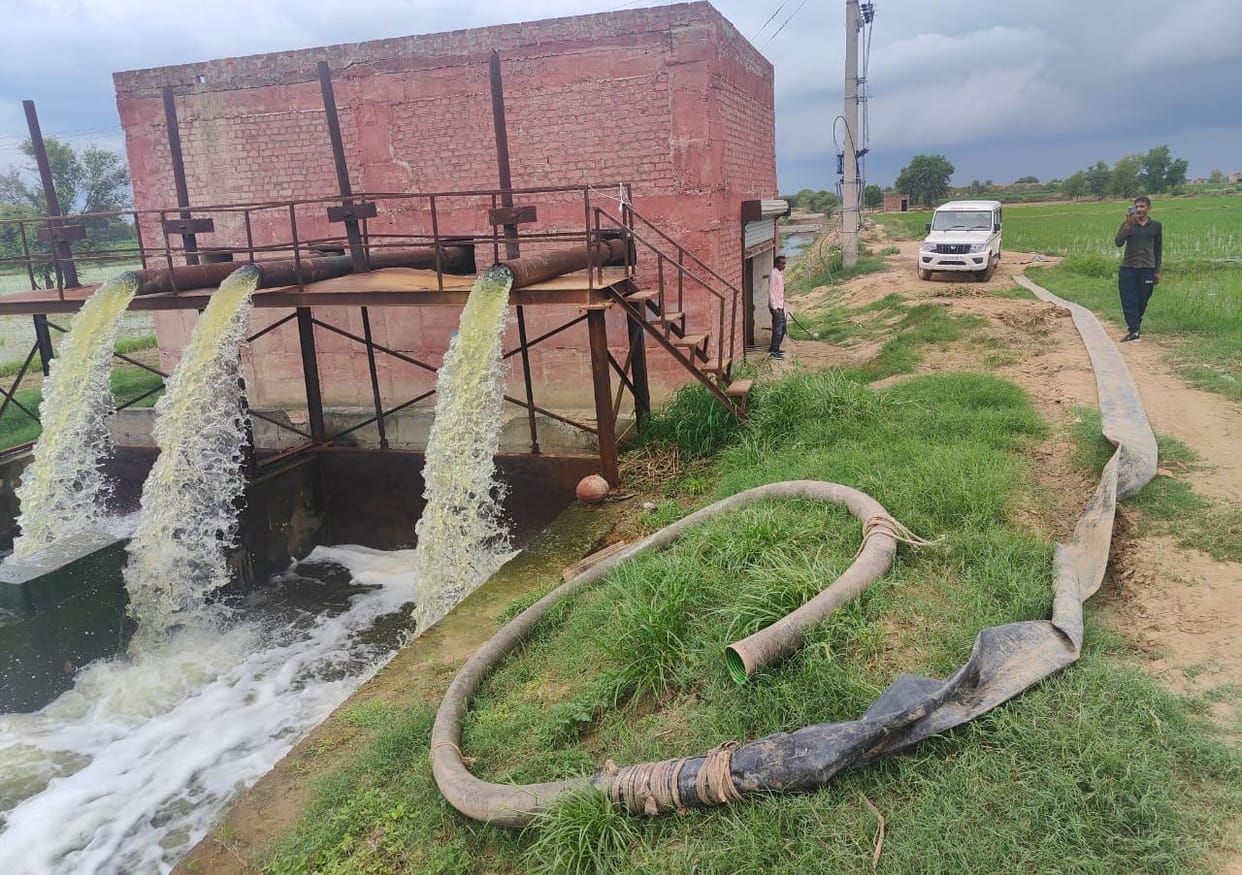 Format of Bhiwani-Ghaghar and Mitathal-Ghuskani drain will change