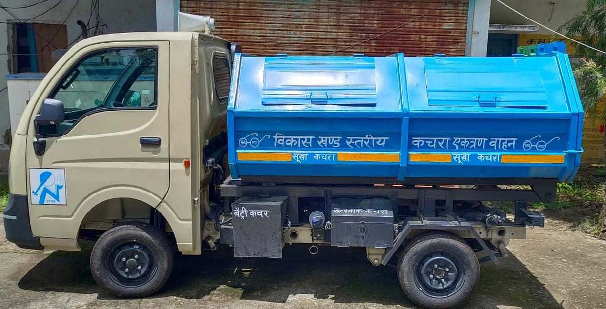Four new garbage vans were betrayed in a month