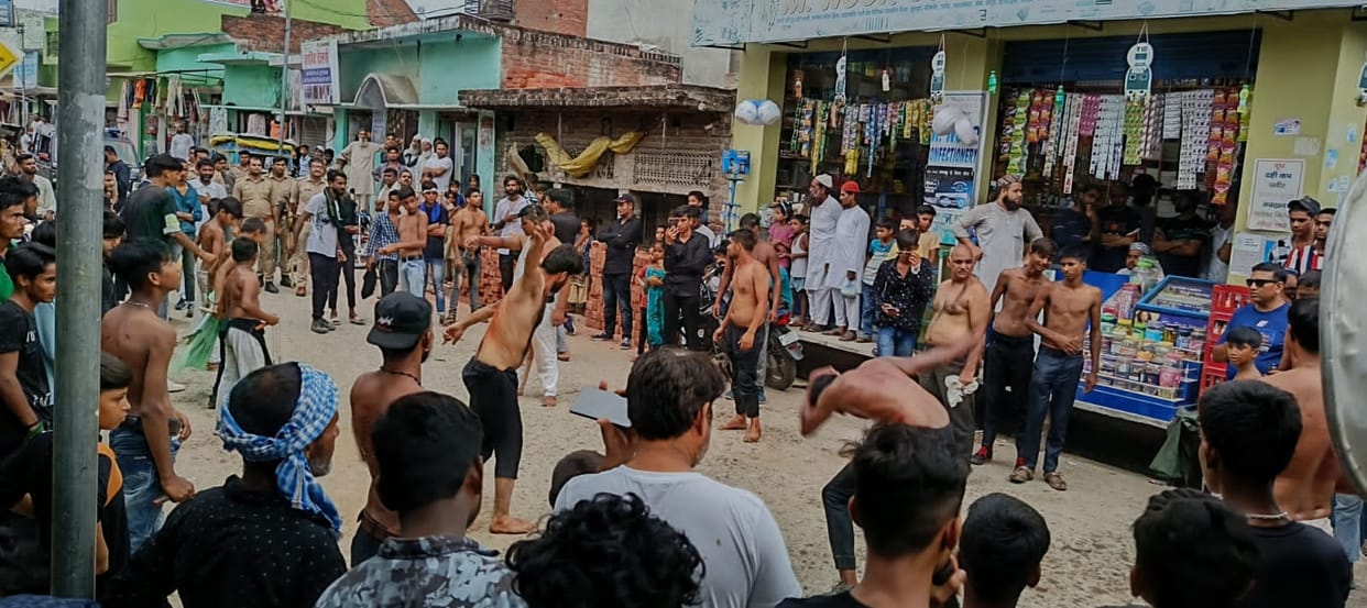 Fresh procession taken out in Jehanabad