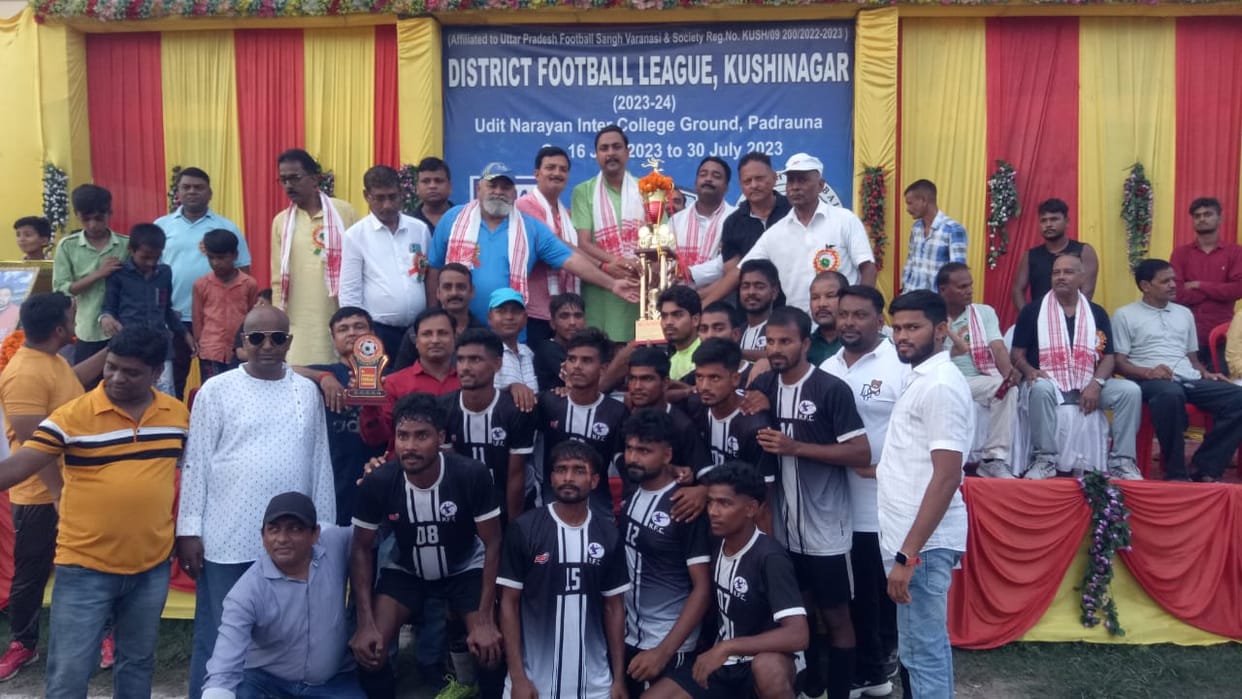 fazilnagar won football league