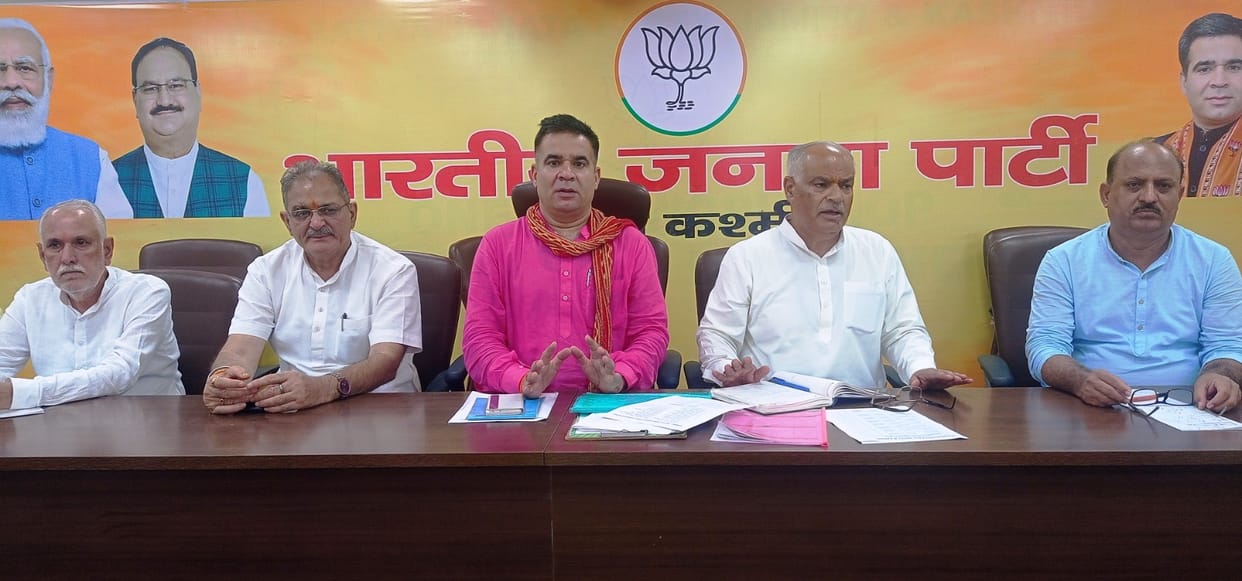 ravindera raina said BJP ready for ULB and Panchayat elections in jammu kashmir