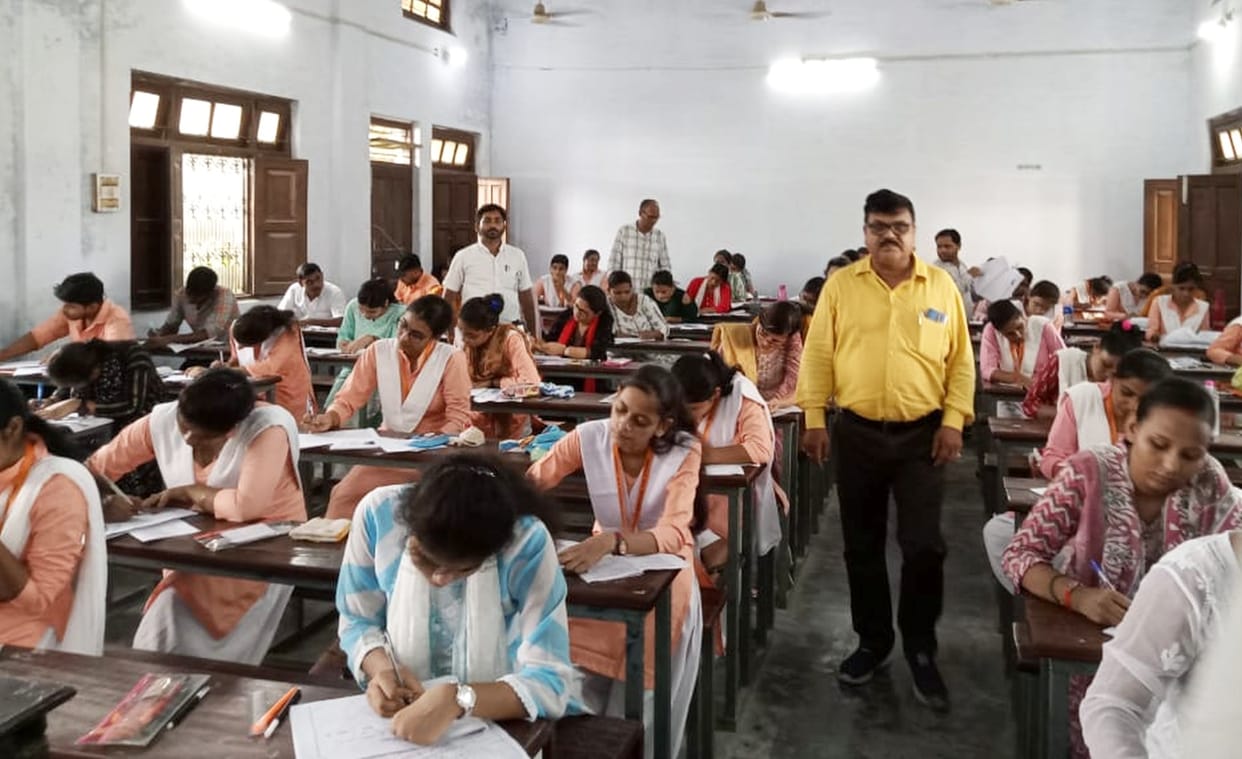 646 students appeared for B.Ed exam on the first day