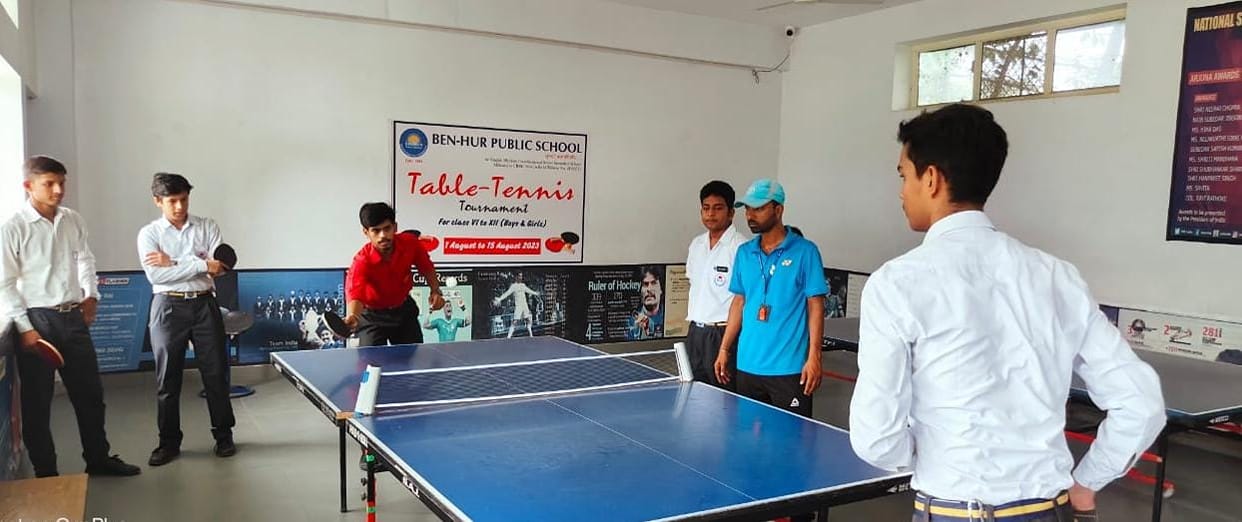 Table tennis tournament begins at Benhar Public School