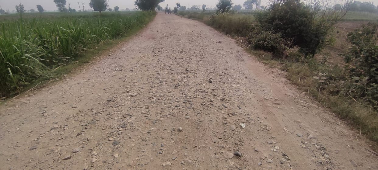 Shahpur-Banganga road waiting for construction for decades