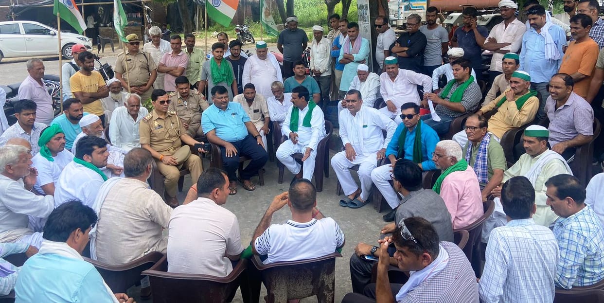 Will not give sugarcane to Bhaisana Mill, will take out tractor march on Independence Day