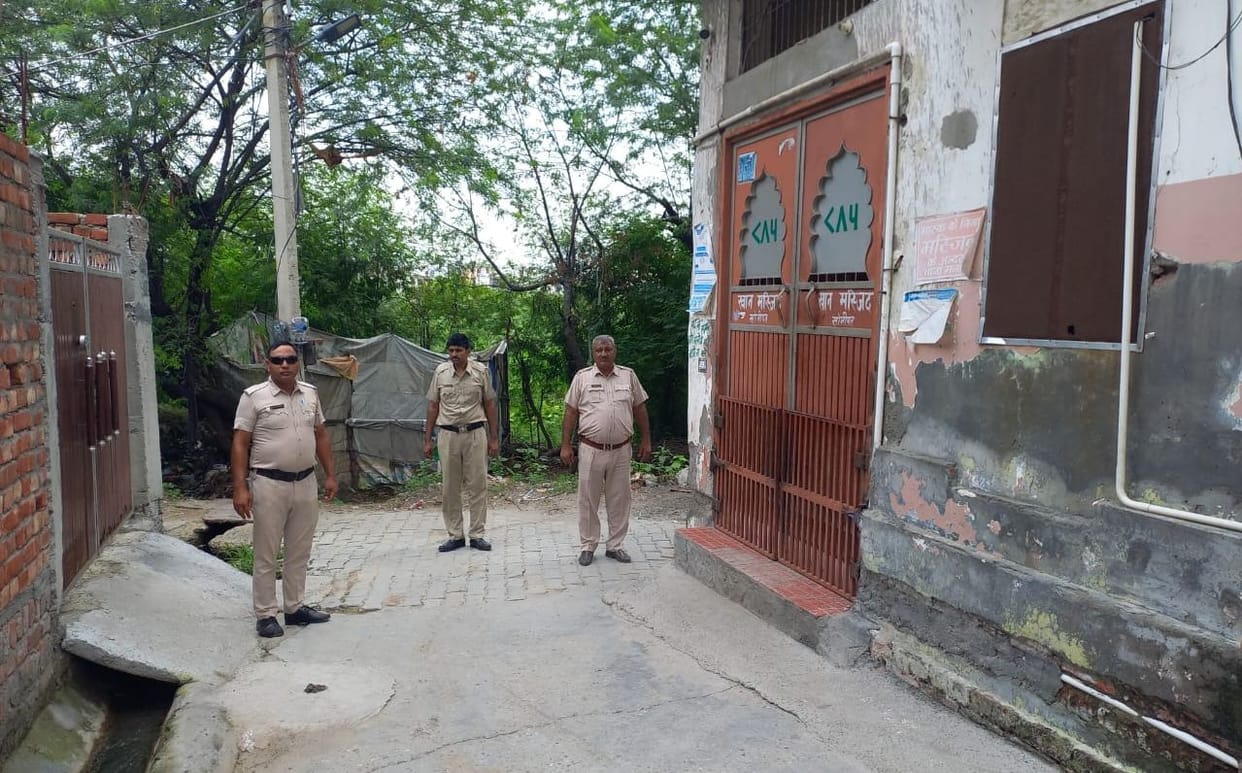 Police deployed outside religious places of particular community after Nuh violence