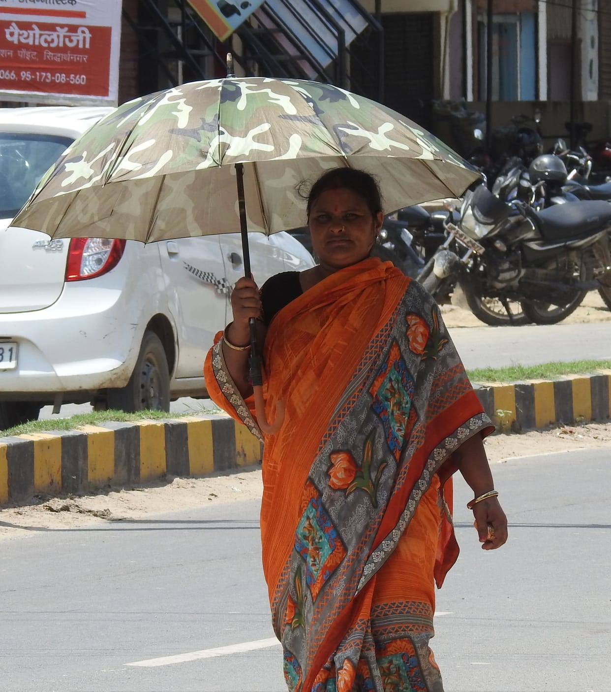 People suffering due to humid heat, cracks in the ground