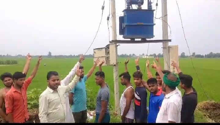Along with the city, the power crisis also increased in Puranpur and Newria.