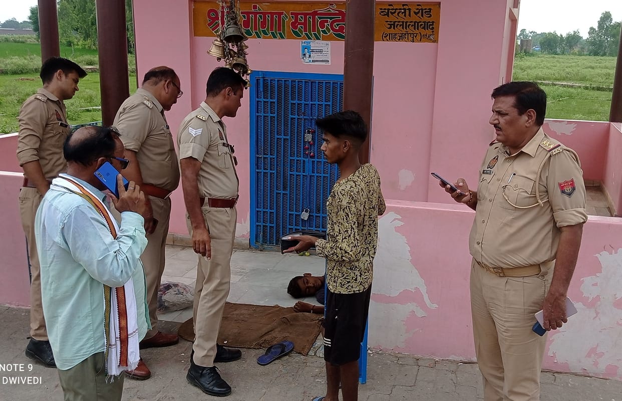 Body of youth found near temple gate on Bareilly Highway