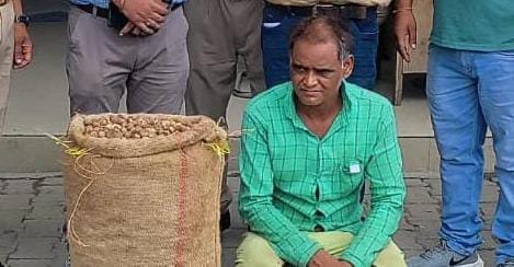 Youth arrested with 90 kilos of Katrua
