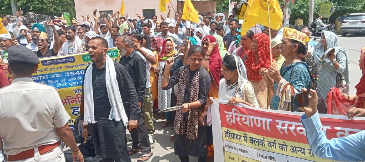 Clerks played plates, Deputy CM, Electricity Minister and MP residence echoed