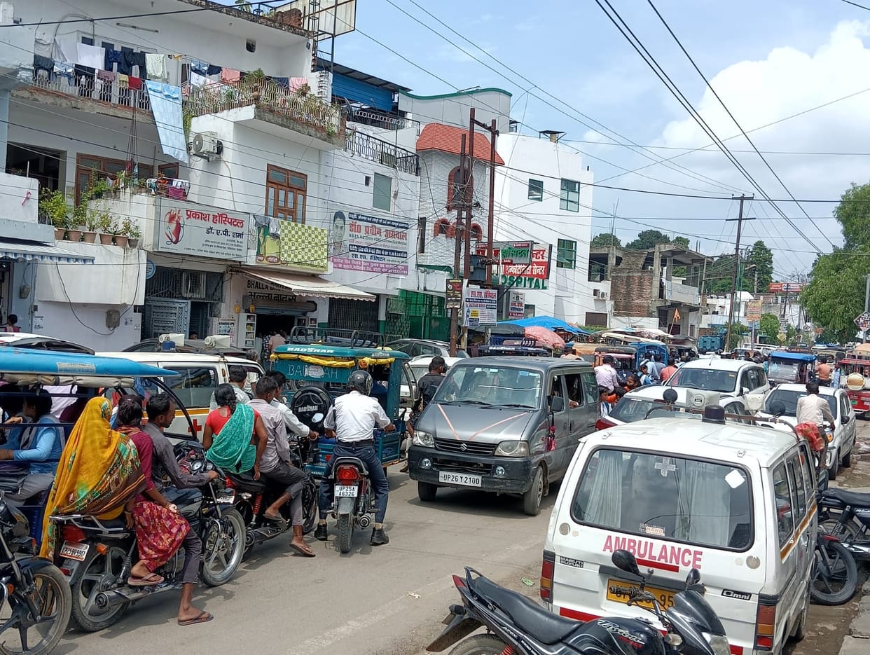 Can't get rid of jam on Gandhi Stadium Road