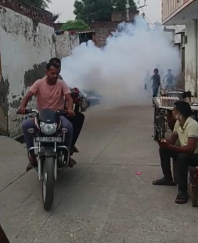 health department started fogging campaign