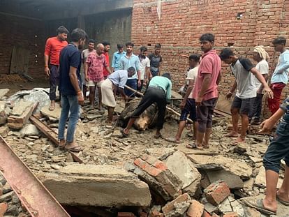 Cattle shed roof fell in rain, three cattle died