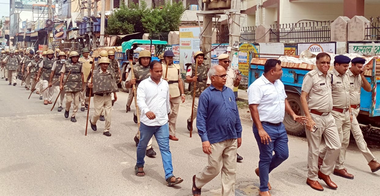 Four in the mosque and the rest offered Friday prayers at home