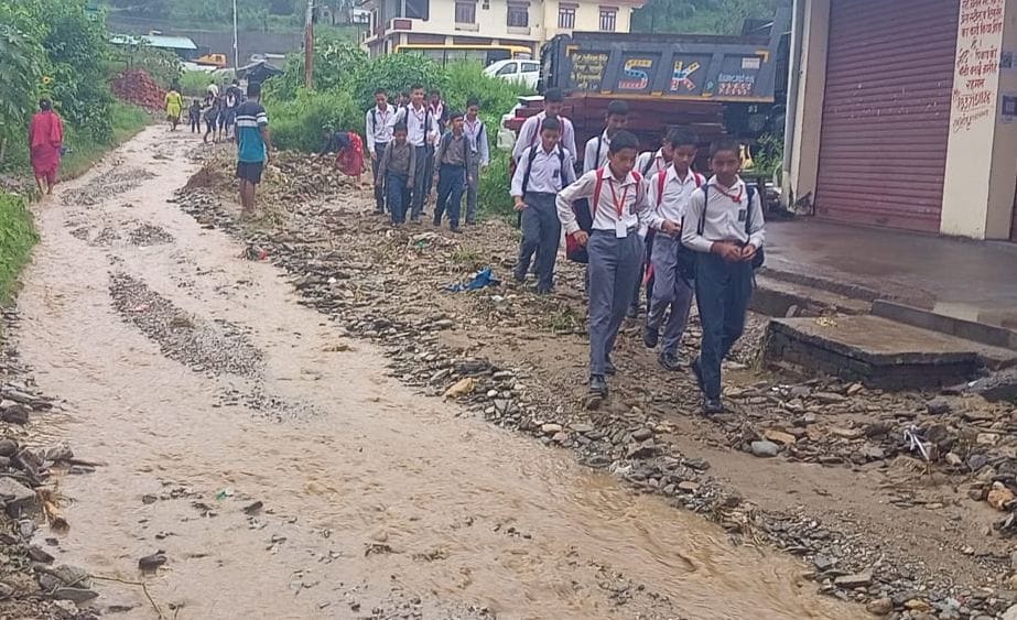 Torrential rains wreaked havoc, many villages were isolated