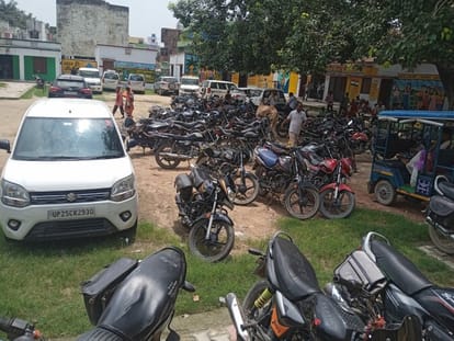 Vehicle stand made in BRC premises