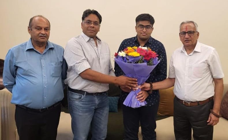 Aditya Dhingra achieved three standards of Chess International Master
