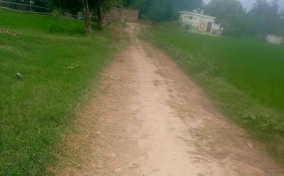 The road was not built, Rs 4.30 lakh was paid