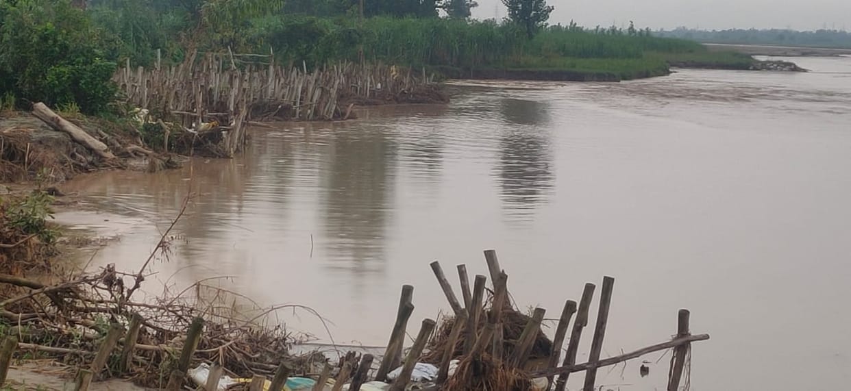 Water level increased in Kho river