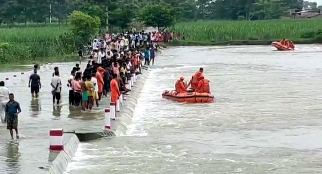 Child drowned in flood water while crossing slip culvert