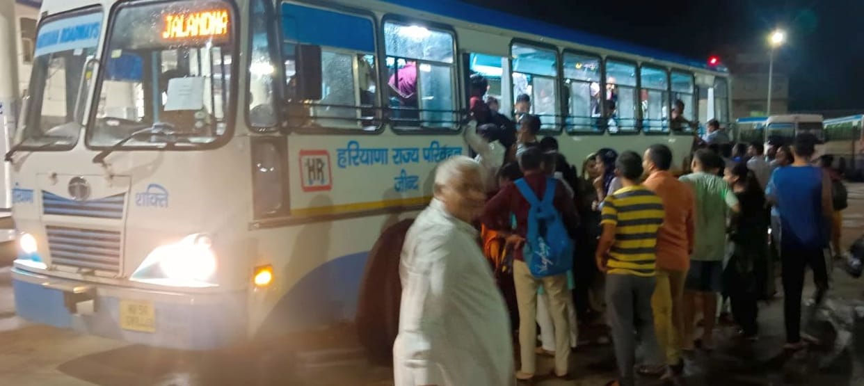 53 buses arranged for examinees, only 18 operated
