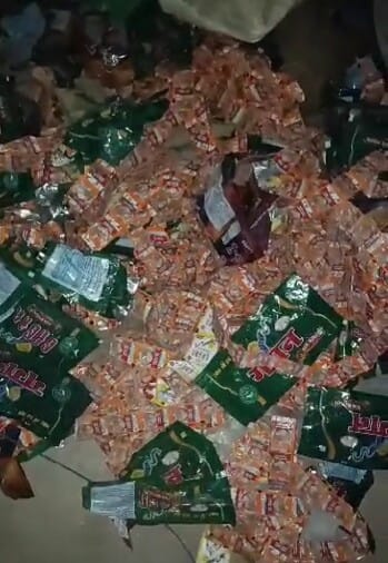 Ten quintal fake tea leaves recovered from factory near toll tax