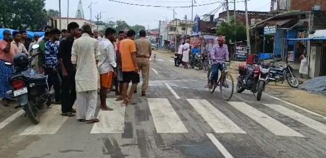 BJP worker attempted self-immolation by pouring petrol on his body
