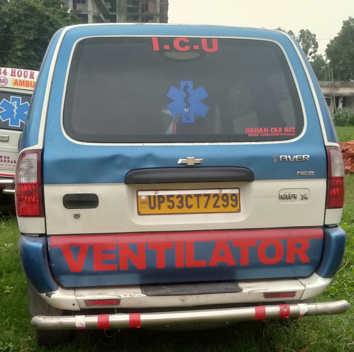 Ambulance seizure of nursing home came to pick up patient from medical college
