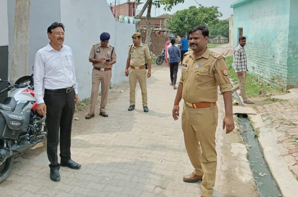 Dispute between two communities over possession of Gram Sabha land