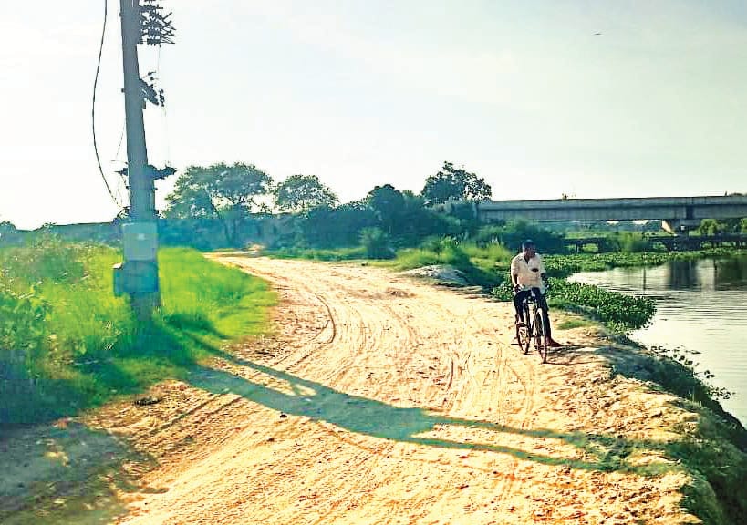 Obstacles in the way of Navya Ayodhya due to illegal mining