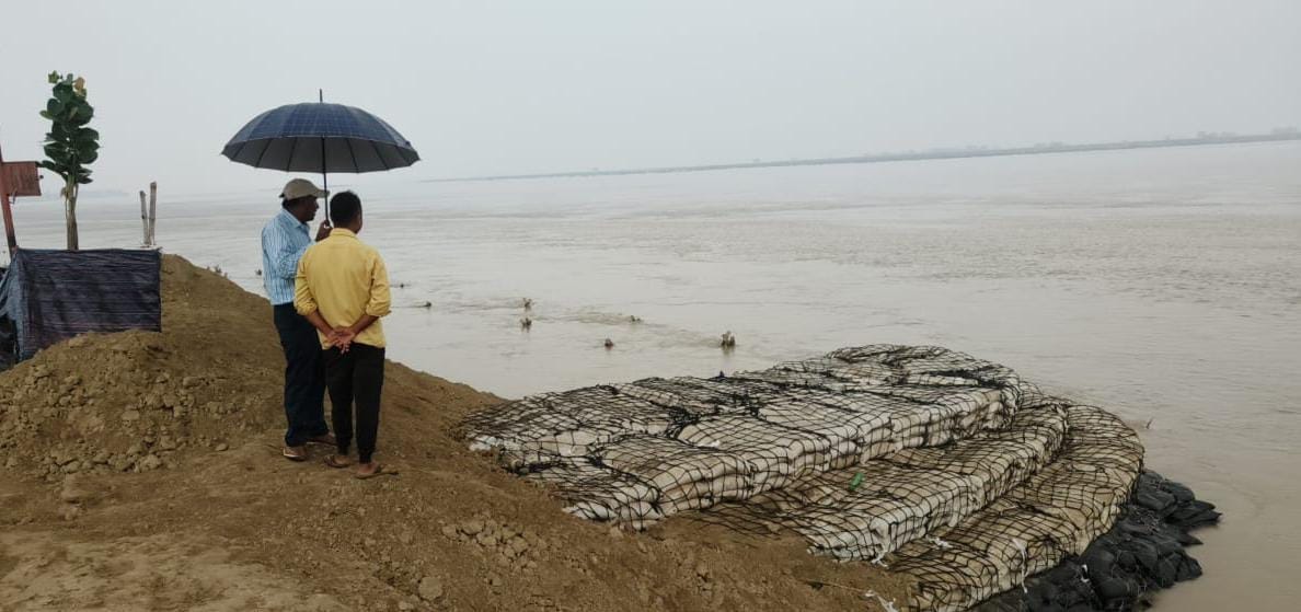 Saryu is making pressure on the Kaparwar Sangam coast